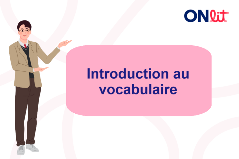 Introduction au vocabulare