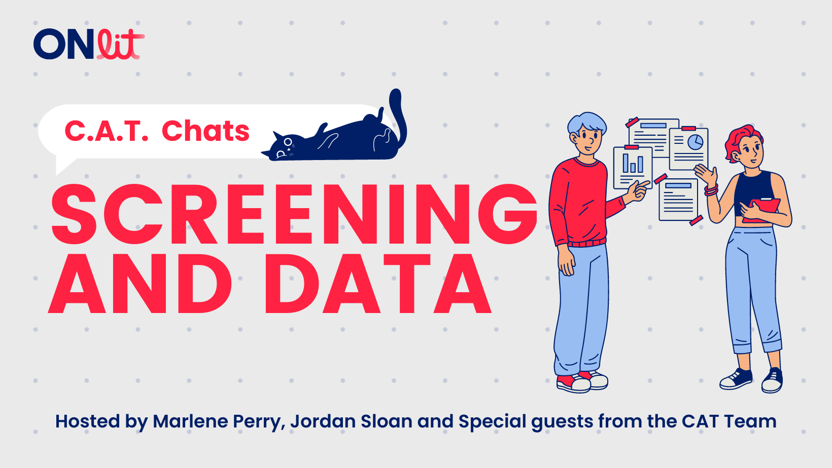 C.A.T. Chats: Screening and Data