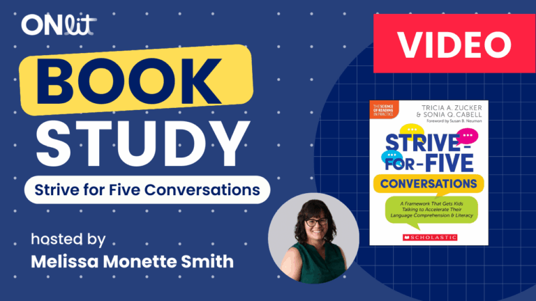 Strive for Five book study video series produced by ONlit
