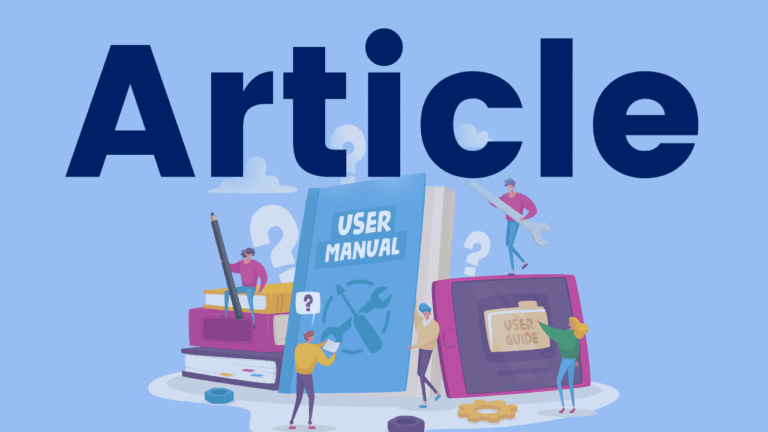 Icon to illustrate that this is in the article category of resource library.