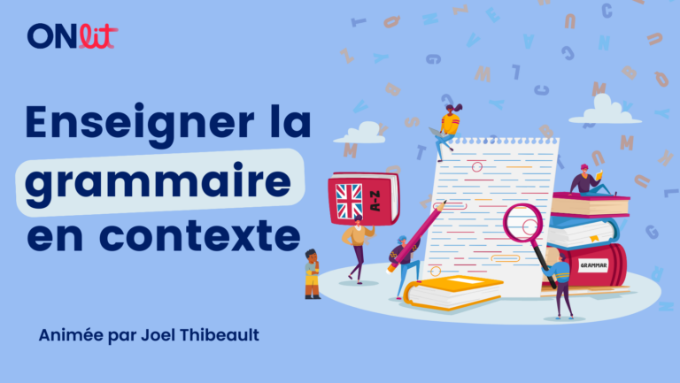 Enseigner la grammaire en contexte