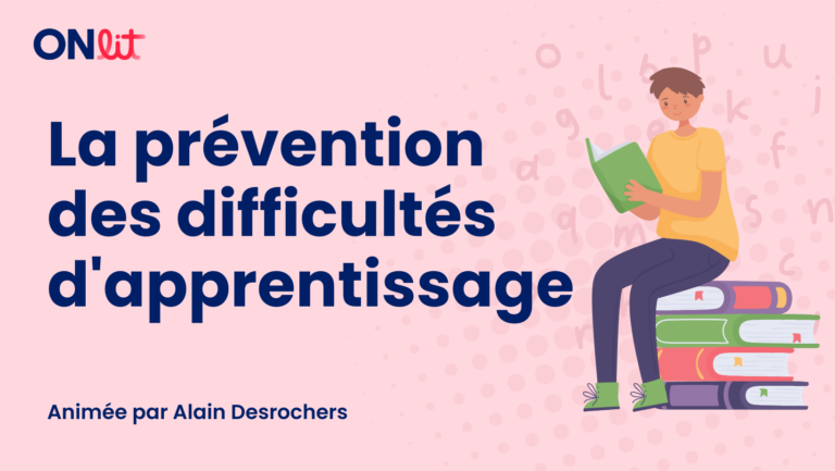 La prévention des difficultés d’apprentissage