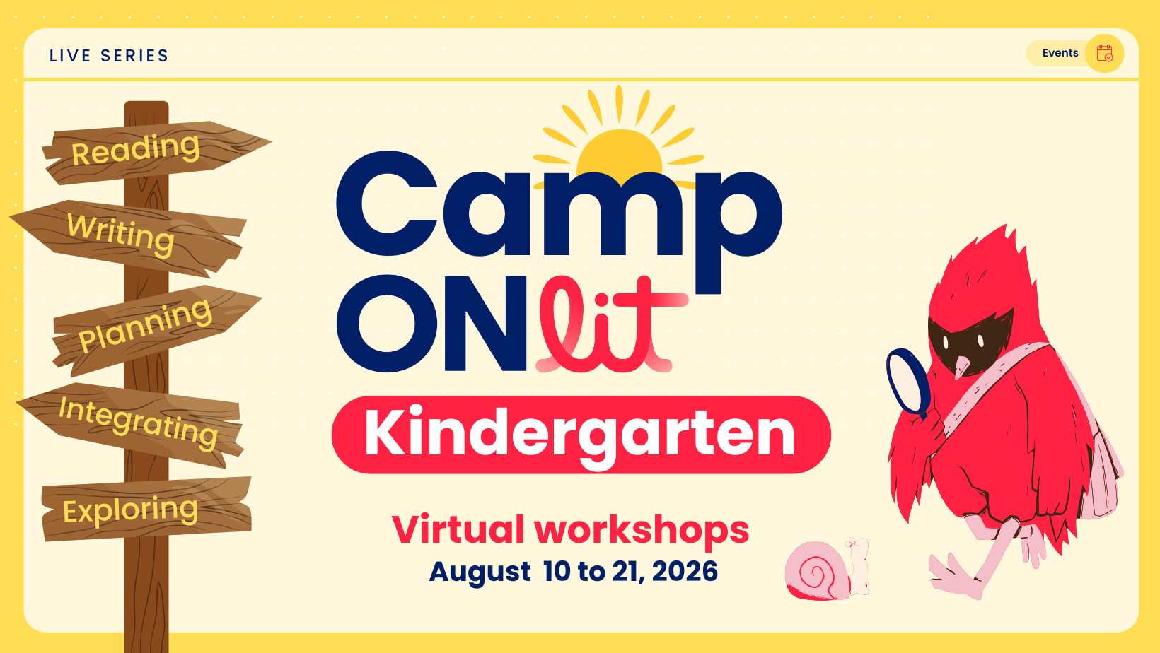 Camp ONlit - Kindergarten