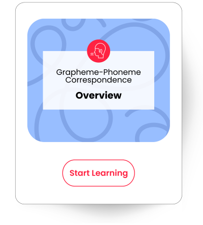 Grapheme-Phoneme Correspondence Overview